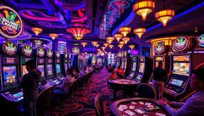Sic Bo live table with dealer and dice cage on cosmo4d login
